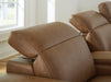 Magic Man Power Reclining Sectional with Console - Bill's Discount Center (Bradenton, FL)