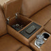 Magic Man Power Reclining Sectional with Console - Bill's Discount Center (Bradenton, FL)