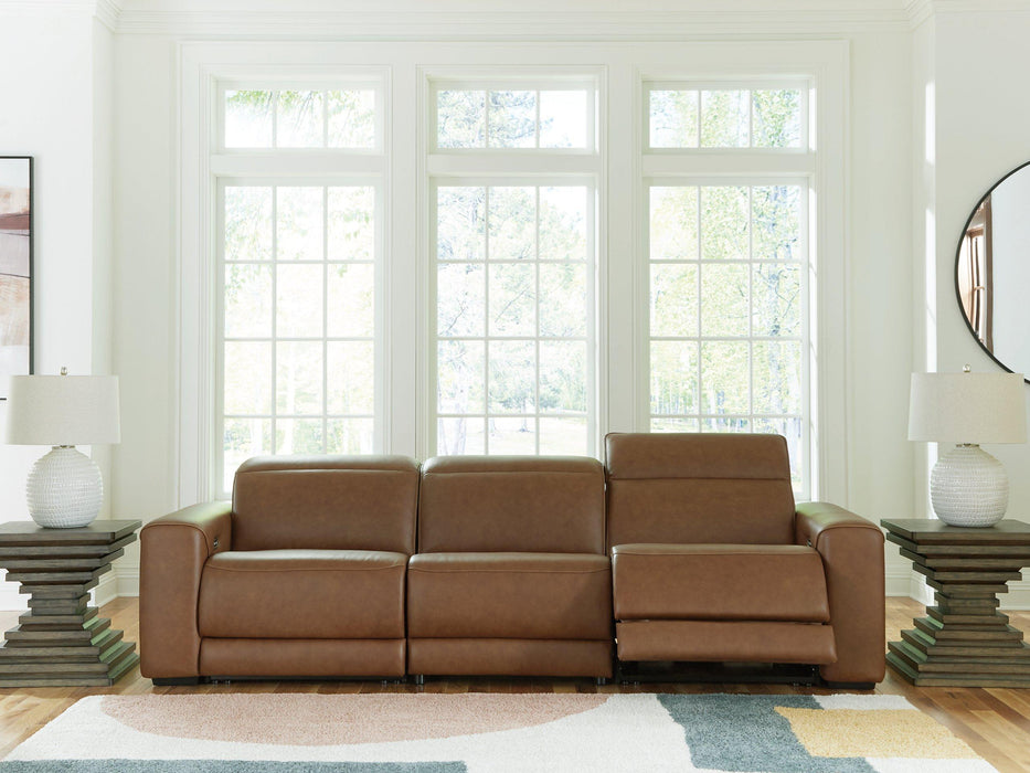 Magic Man Power Reclining Sectional Sofa - Bill's Discount Center (Bradenton, FL)
