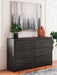 Hollivern Dresser and Mirror - Bill's Discount Center (Bradenton, FL)