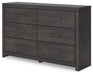 Hollivern Dresser and Mirror - Bill's Discount Center (Bradenton, FL)