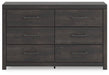 Hollivern Dresser and Mirror - Bill's Discount Center (Bradenton, FL)