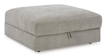 Aslan Court Ottoman With Storage - Bill's Discount Center (Bradenton, FL)