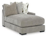 Aslan Court Sectional with Chaise - Bill's Discount Center (Bradenton, FL)