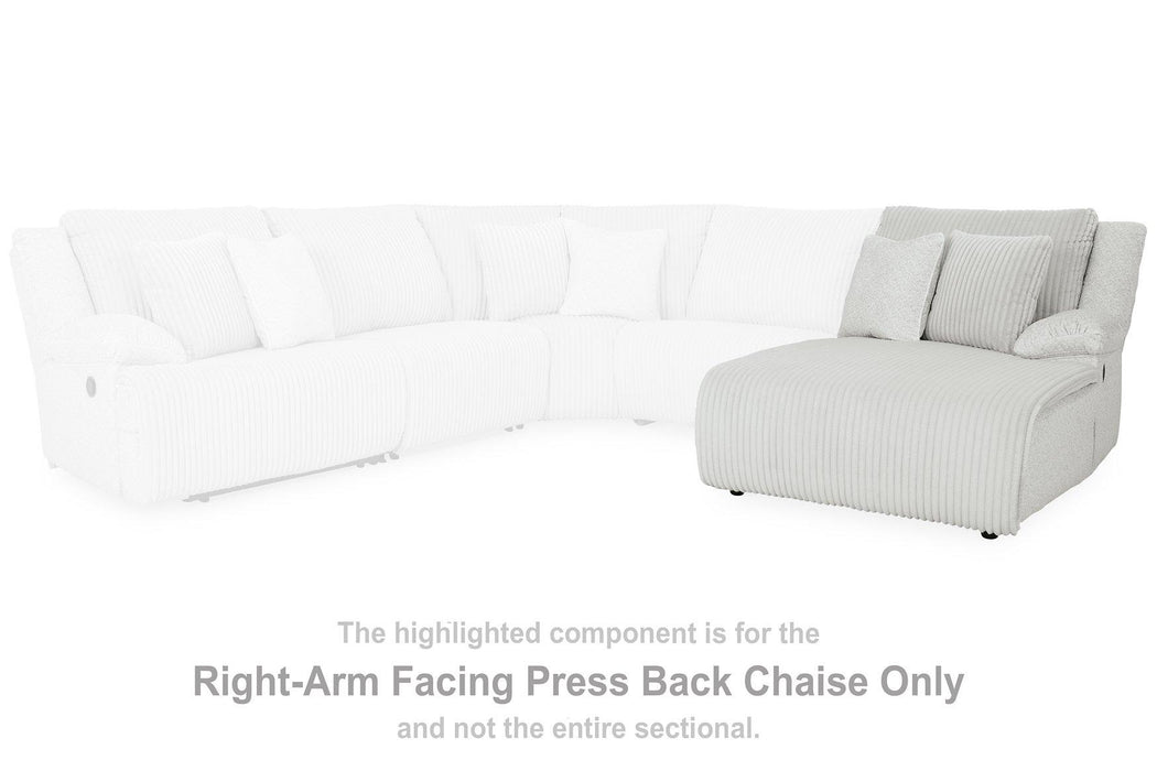 Top Tier Sectional Sofa Chaise - Bill's Discount Center (Bradenton, FL)