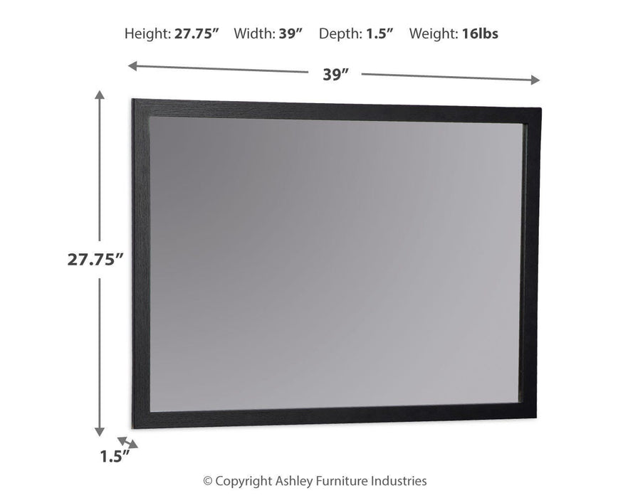 Danziar Bedroom Mirror - Bill's Discount Center (Bradenton, FL)