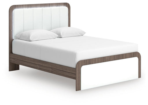 Kendanport Upholstered Bed - Bill's Discount Center (Bradenton, FL)