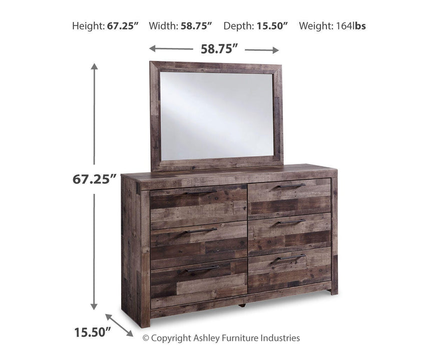 Derekson Dresser and Mirror - Bill's Discount Center (Bradenton, FL)