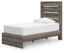 Graystorm Bed with Storage - Bill's Discount Center (Bradenton, FL)