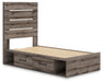 Graystorm Bed with Storage - Bill's Discount Center (Bradenton, FL)