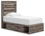 Graystorm Bed with Storage - Bill's Discount Center (Bradenton, FL)