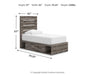 Graystorm Bed with Storage - Bill's Discount Center (Bradenton, FL)