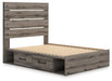 Graystorm Bed with Storage - Bill's Discount Center (Bradenton, FL)