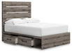 Graystorm Bed with Storage - Bill's Discount Center (Bradenton, FL)
