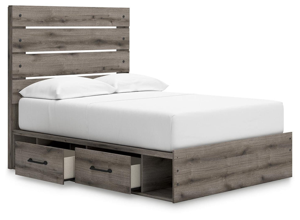 Graystorm Bed with Storage - Bill's Discount Center (Bradenton, FL)
