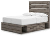 Graystorm Bed with Storage - Bill's Discount Center (Bradenton, FL)