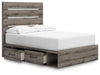 Graystorm Bed with Storage - Bill's Discount Center (Bradenton, FL)