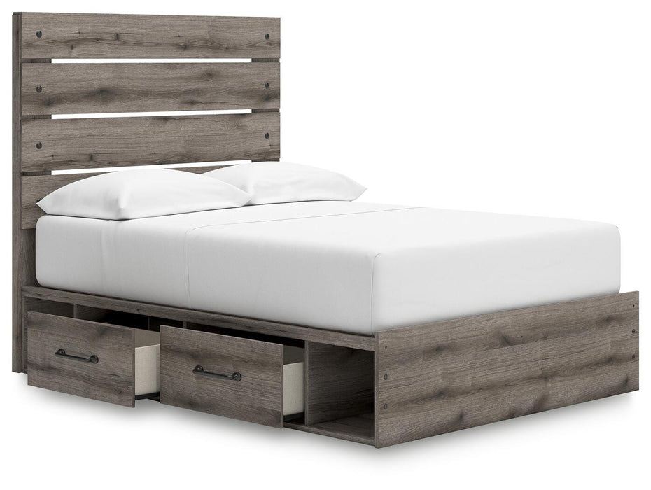 Graystorm Bed with Storage - Bill's Discount Center (Bradenton, FL)