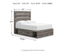 Graystorm Bed with Storage - Bill's Discount Center (Bradenton, FL)