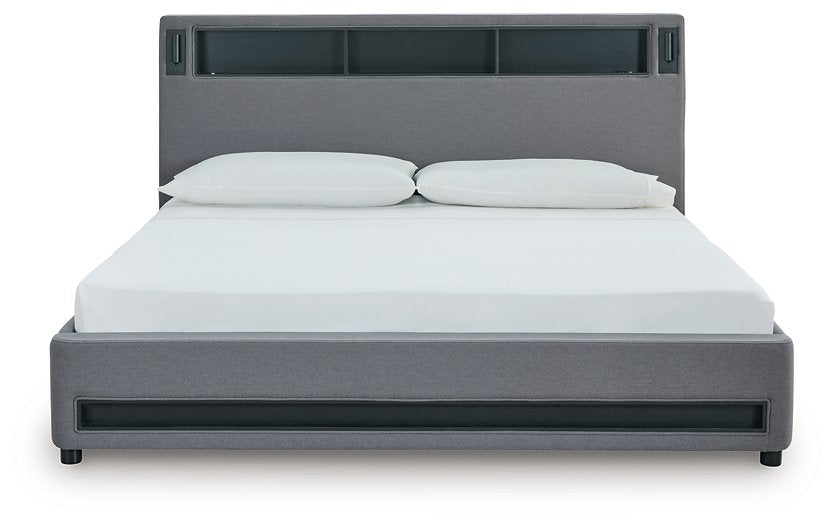 Verishaw Upholstered Bed - Bill's Discount Center (Bradenton, FL)