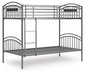 Lanceburg Bunk Bed with Ladder - Bill's Discount Center (Bradenton, FL)