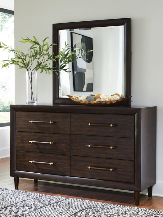 Dantenton Dresser and Mirror - Bill's Discount Center (Bradenton, FL)