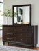 Dantenton Dresser and Mirror - Bill's Discount Center (Bradenton, FL)