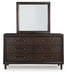 Dantenton Dresser and Mirror - Bill's Discount Center (Bradenton, FL)