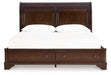 Trellington Sleigh Storage Bed - Bill's Discount Center (Bradenton, FL)