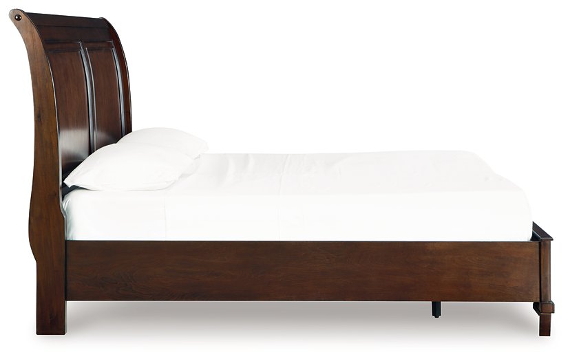 Trellington Sleigh Storage Bed - Bill's Discount Center (Bradenton, FL)