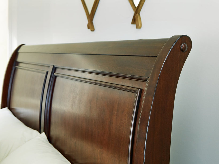 Trellington Sleigh Storage Bed - Bill's Discount Center (Bradenton, FL)