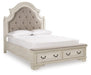 Realyn Upholstered Bed - Bill's Discount Center (Bradenton, FL)