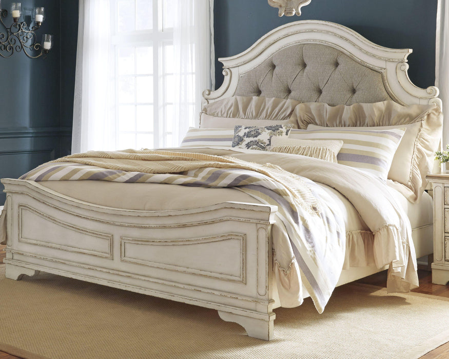 Realyn Upholstered Bed - Bill's Discount Center (Bradenton, FL)