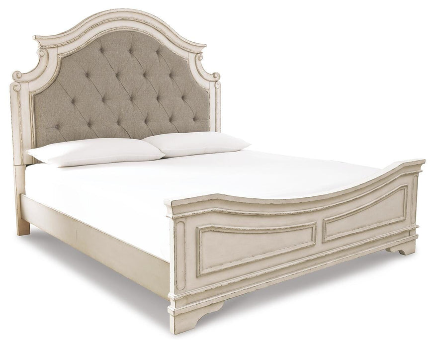 Realyn Upholstered Bed - Bill's Discount Center (Bradenton, FL)
