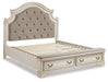 Realyn Upholstered Bed - Bill's Discount Center (Bradenton, FL)