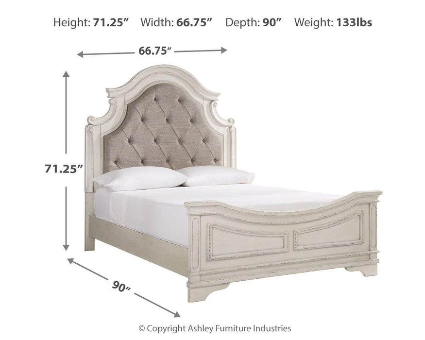 Realyn Upholstered Bed - Bill's Discount Center (Bradenton, FL)
