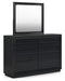 Londer Dresser and Mirror - Bill's Discount Center (Bradenton, FL)
