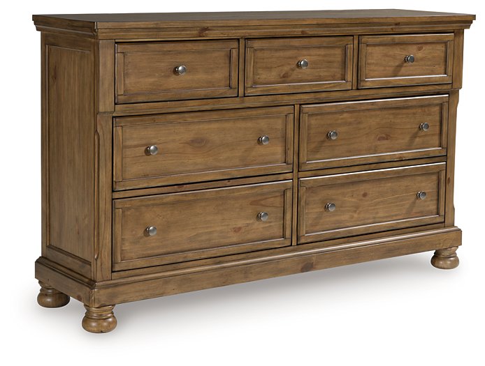 Feddinger Dresser and Mirror - Bill's Discount Center (Bradenton, FL)