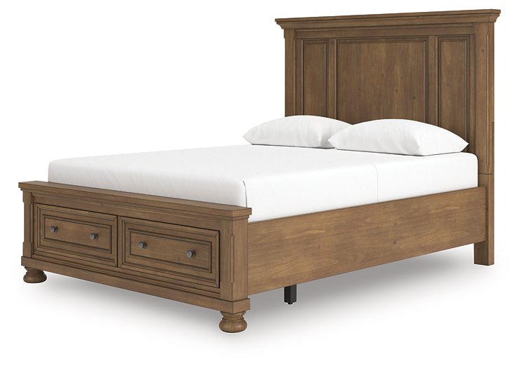 Feddinger Panel Storage Bed - Bill's Discount Center (Bradenton, FL)