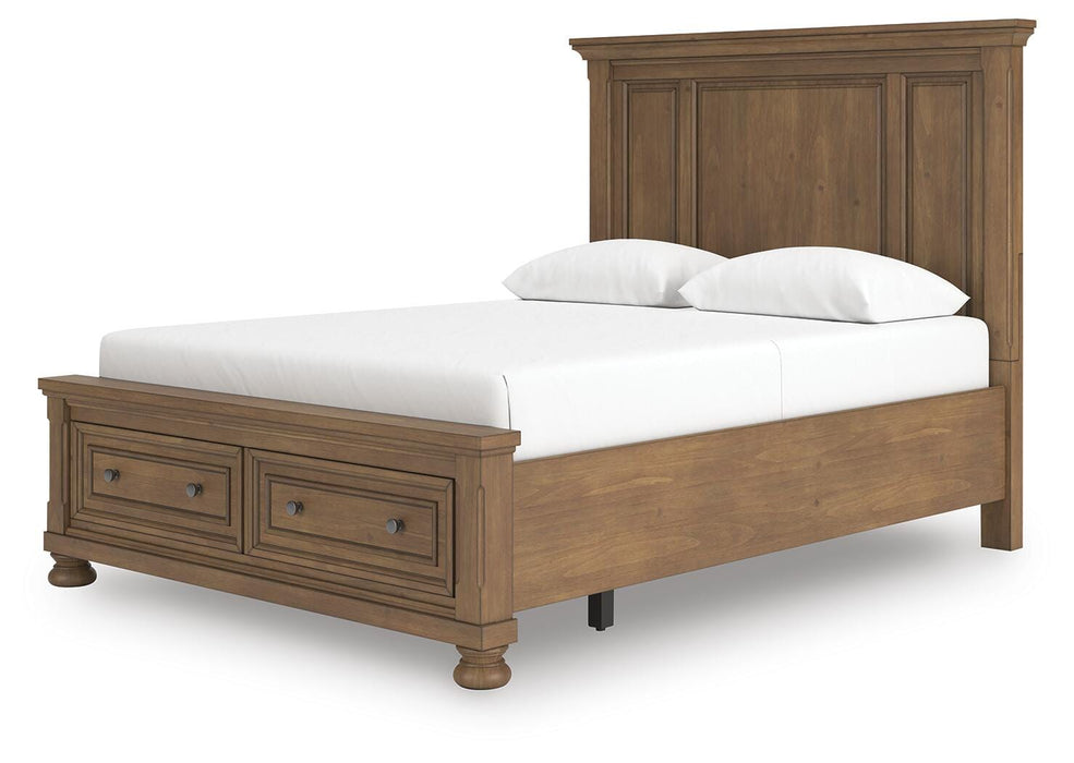 Feddinger Panel Storage Bed - Bill's Discount Center (Bradenton, FL)