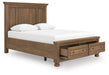 Feddinger Panel Storage Bed - Bill's Discount Center (Bradenton, FL)
