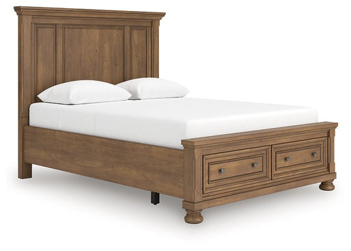 Feddinger Panel Storage Bed - Bill's Discount Center (Bradenton, FL)