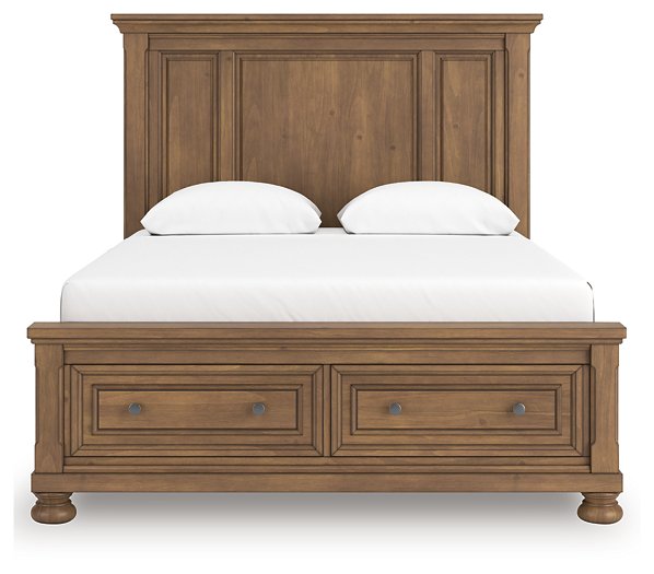 Feddinger Panel Storage Bed - Bill's Discount Center (Bradenton, FL)