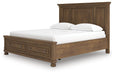 Feddinger Panel Storage Bed - Bill's Discount Center (Bradenton, FL)