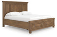 Feddinger Panel Storage Bed - Bill's Discount Center (Bradenton, FL)