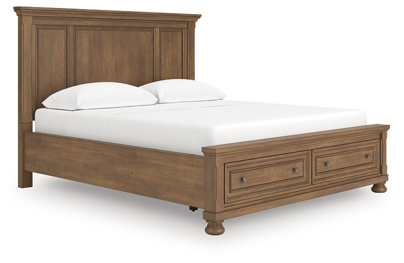 Feddinger Panel Storage Bed - Bill's Discount Center (Bradenton, FL)