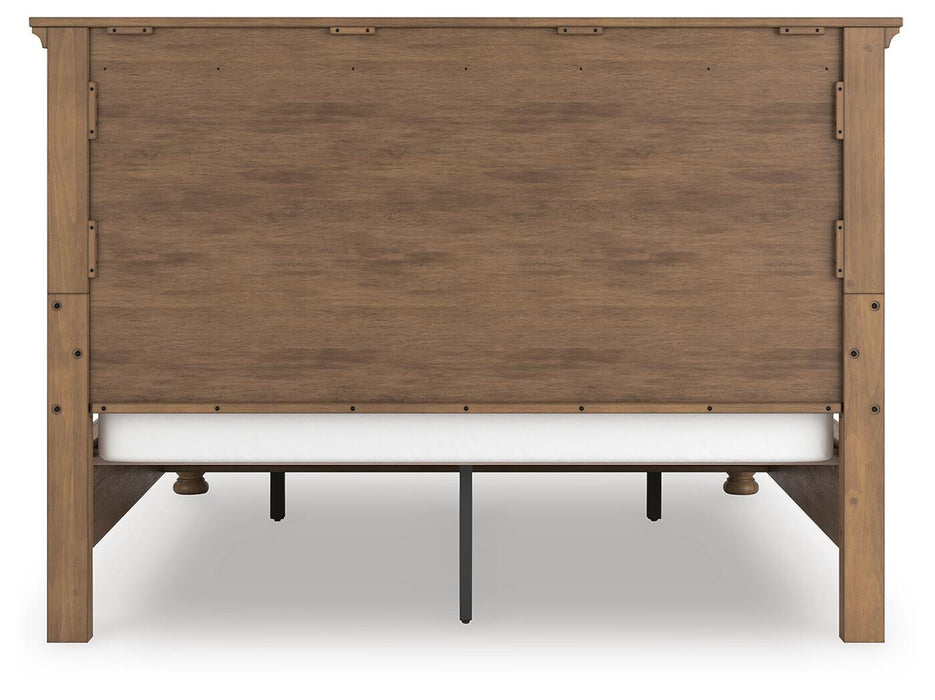 Feddinger Panel Storage Bed - Bill's Discount Center (Bradenton, FL)