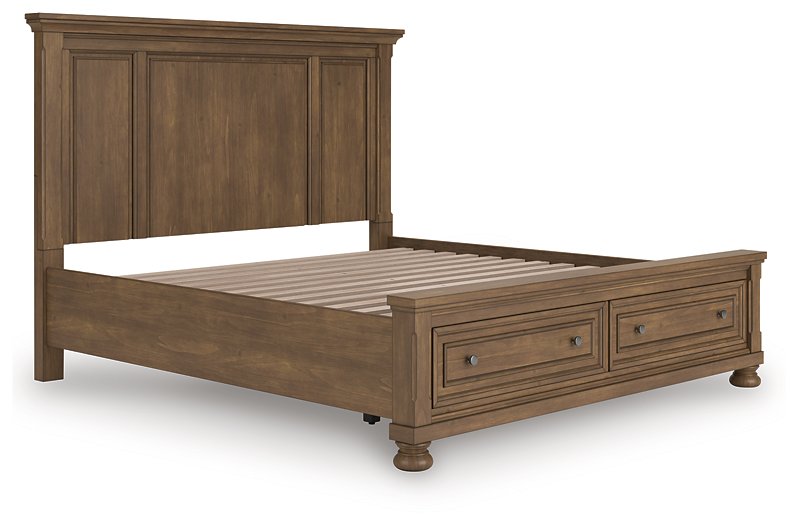 Feddinger Panel Storage Bed - Bill's Discount Center (Bradenton, FL)