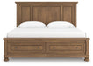 Feddinger Panel Storage Bed - Bill's Discount Center (Bradenton, FL)