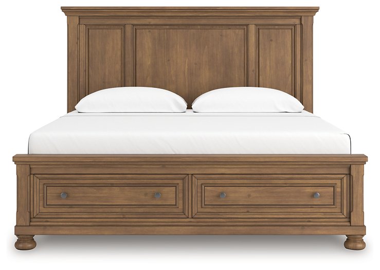 Feddinger Panel Storage Bed - Bill's Discount Center (Bradenton, FL)